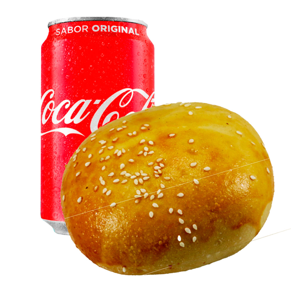 Hamburgão + 1 refrigerante 350ml