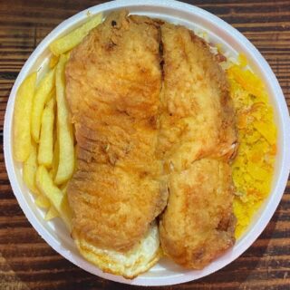 Marmitex filé de Tilápia