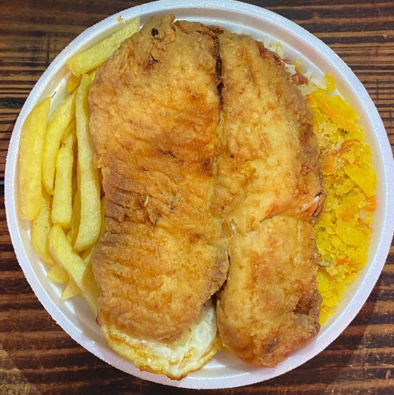 Marmitex filé de Tilápia
